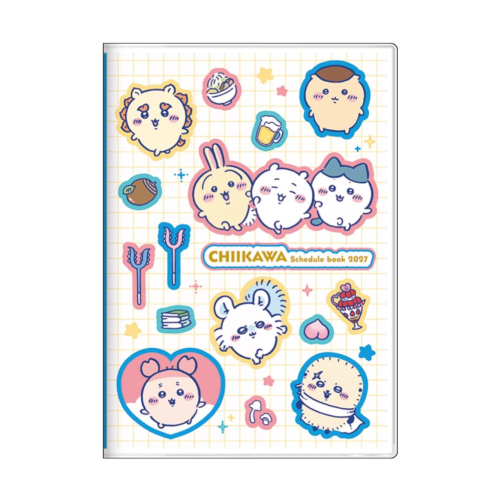 Amazon.co.jp: サンスター文具 ちいかわ グッズ キャラクター手帳 2027